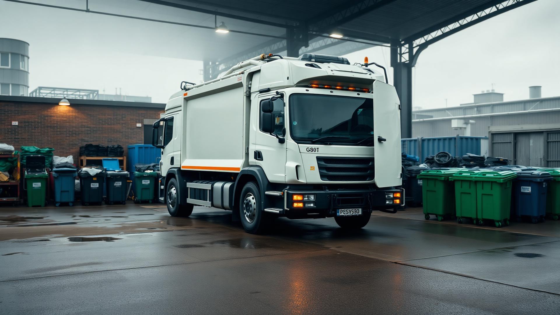 Waste collection truck